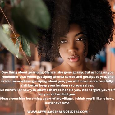 BEAUTIFUL BLACK WOMAN STANDING BEHIND A GREEN PLANT 