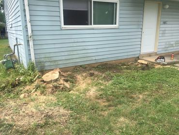 Fully renovated home before paint 