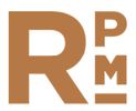 Logo with a large 'R' and smaller 'P', 'M', and an underscore.