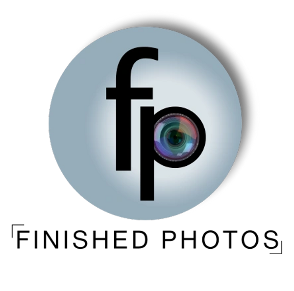 Logo with letters 'fp' and a camera lens inside the 'p'.