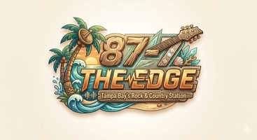 87-7, The Edge, Tampa's Only Rock & Country Radio