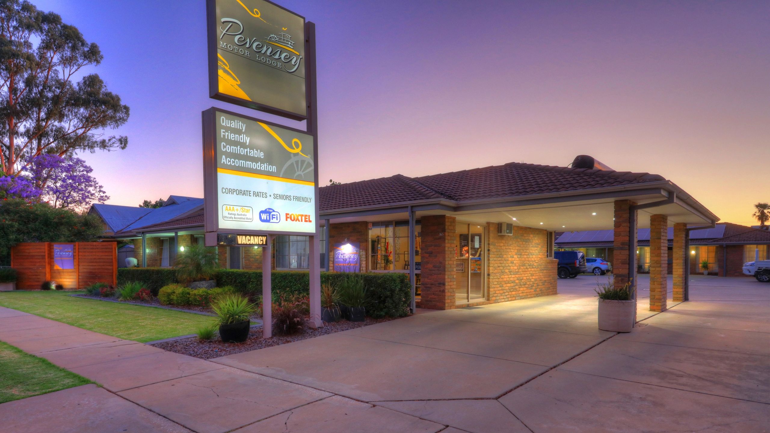 Pevensey Motor Lodge in Echuca, Australia