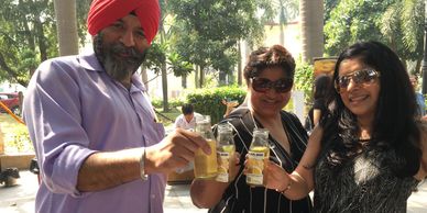 Nuxalbari Iced Tea with its devotees