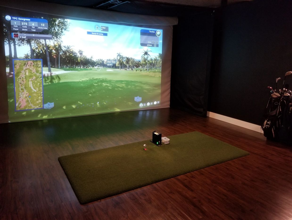 V Golf Indoor Golf Simulator Suites Cranston Ri