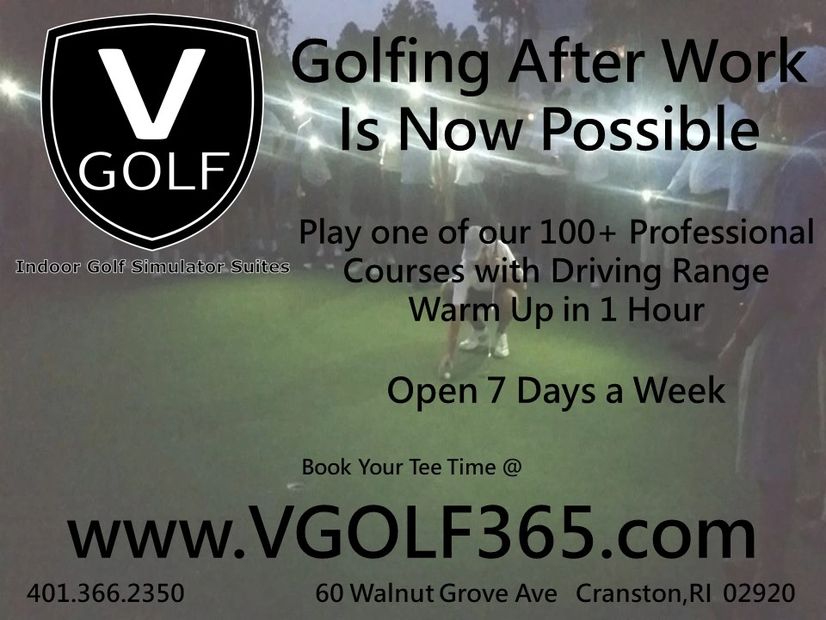 V Golf Indoor Golf Simulator Suites Cranston, RI