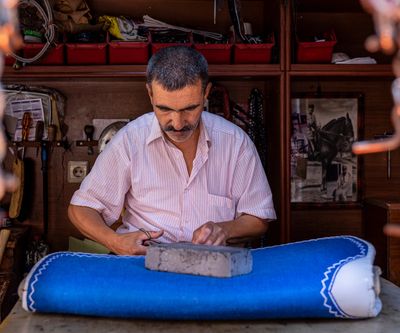 Handmade crafts and local goods at Ödemiş Arasta Bazaar on a countryside tour