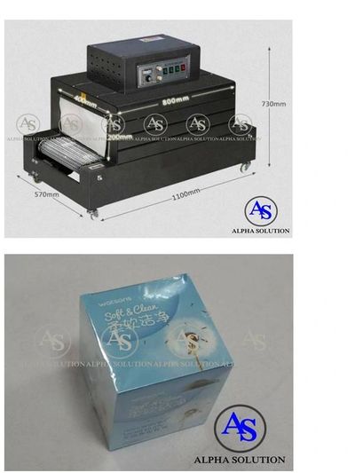 Shrink Label Tunnel Packaging Machine  external packing food, beverage, medicine, metal, cosmetics