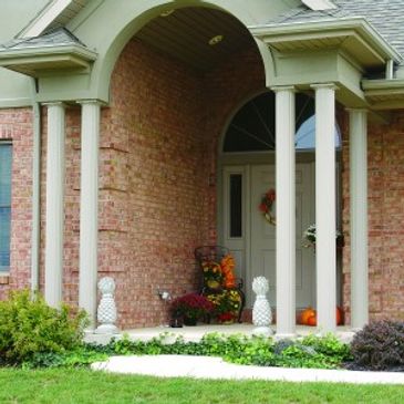 We’re the name to trust in the St. Louis area for entry doors, awnings, windows, columns and siding.