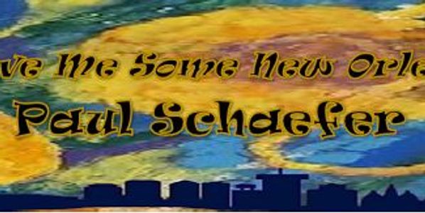 Song Title with New Orleans Background
