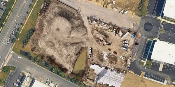 Construction site filmed by DSKC in Cherry Hill, NJ.
