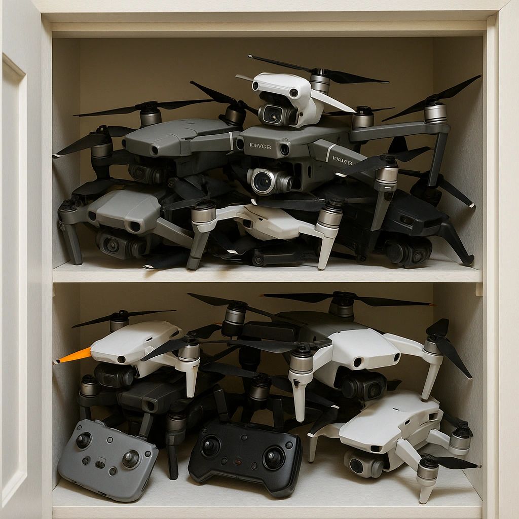 Closet Full of Drones