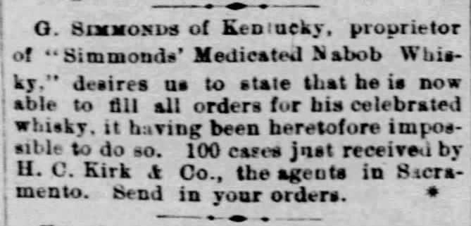 1879 Nabob Advertisement