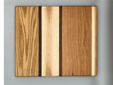 Red Oak, Walnut, Hard Maple & Cherry cutting board