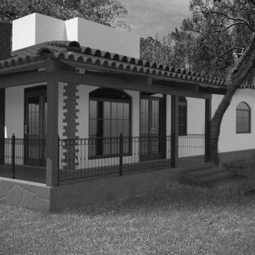 CABAÑA EN LA PRIMAVERA