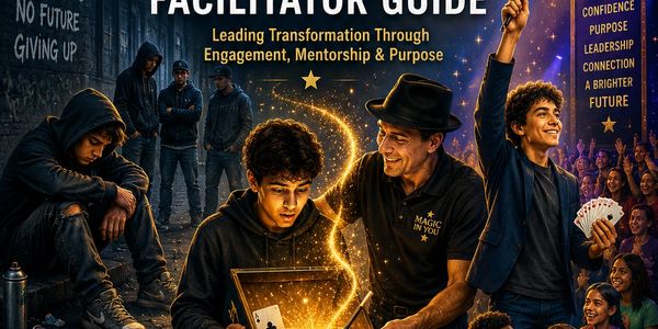 Magic In You facilitator guide promoting mentorship and transformation.