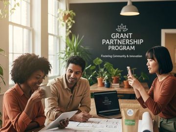 Nonprofit grant writing and funding strategy consulting team