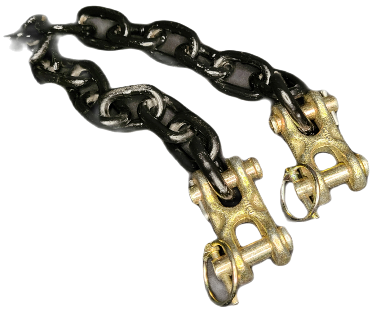 3/8 Removable "Quick Links" for Trailer Chains (Pair)