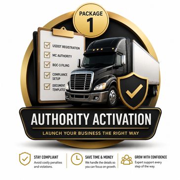 Authority Activation Package 1 for business launch.