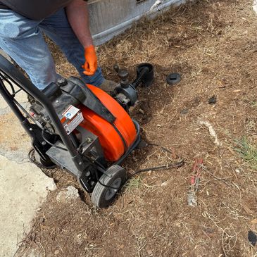 Sewer snake, sewer cable, mainline stoppage