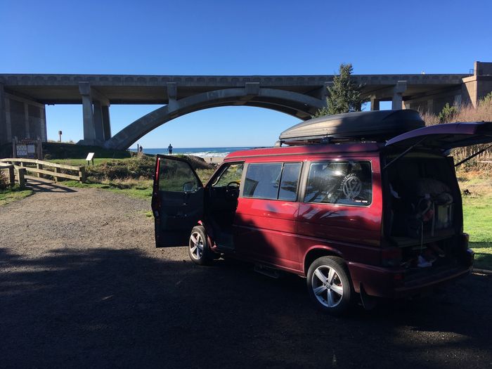 2000 Eurovan T4 weekender with 1.9l AHU TDI and 5-spd Syncro trans. Beverly Beach, Oregon