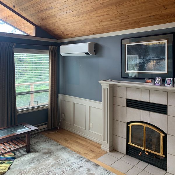 Heat Pump Ductless Beautiful Wall Unit