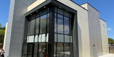 New 15,000 square foot athletic and technology building for Holy Cross High School in Queens, NY 