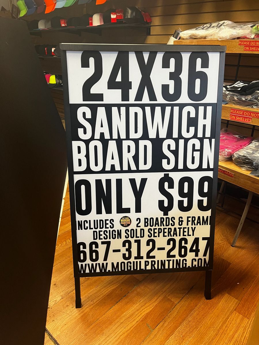 Sandwich Board Signs 24x36