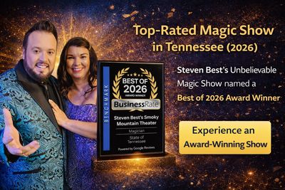 Best #1 top rated magic show in pigeon Forge Tennessee 