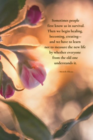 “Sometimes people first know us in survival. Then we begin healing, becoming, creating” 