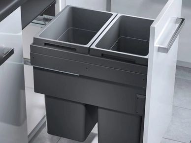 Waste Bins Double
 kitchen cabinets Accessories calgary