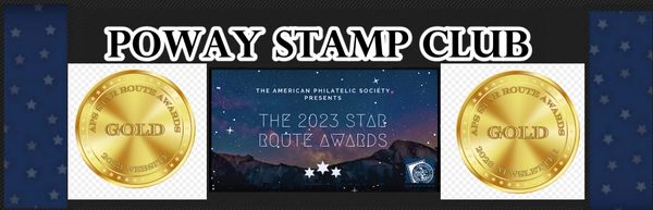 Award Winning Poway Stamp Club Gold Medal Star Route Awards stamp collectors near me Best Website 