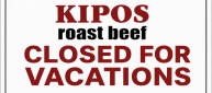 Kipo's roast beef

