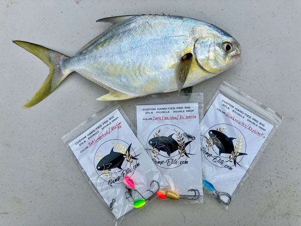 pompano with Pomp-Elite rigs