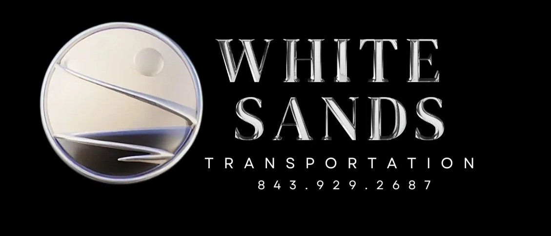 Logo for White Sands Transportation CLS Chauffeured Livery Services in Bluffton Hilton Head Savannah
