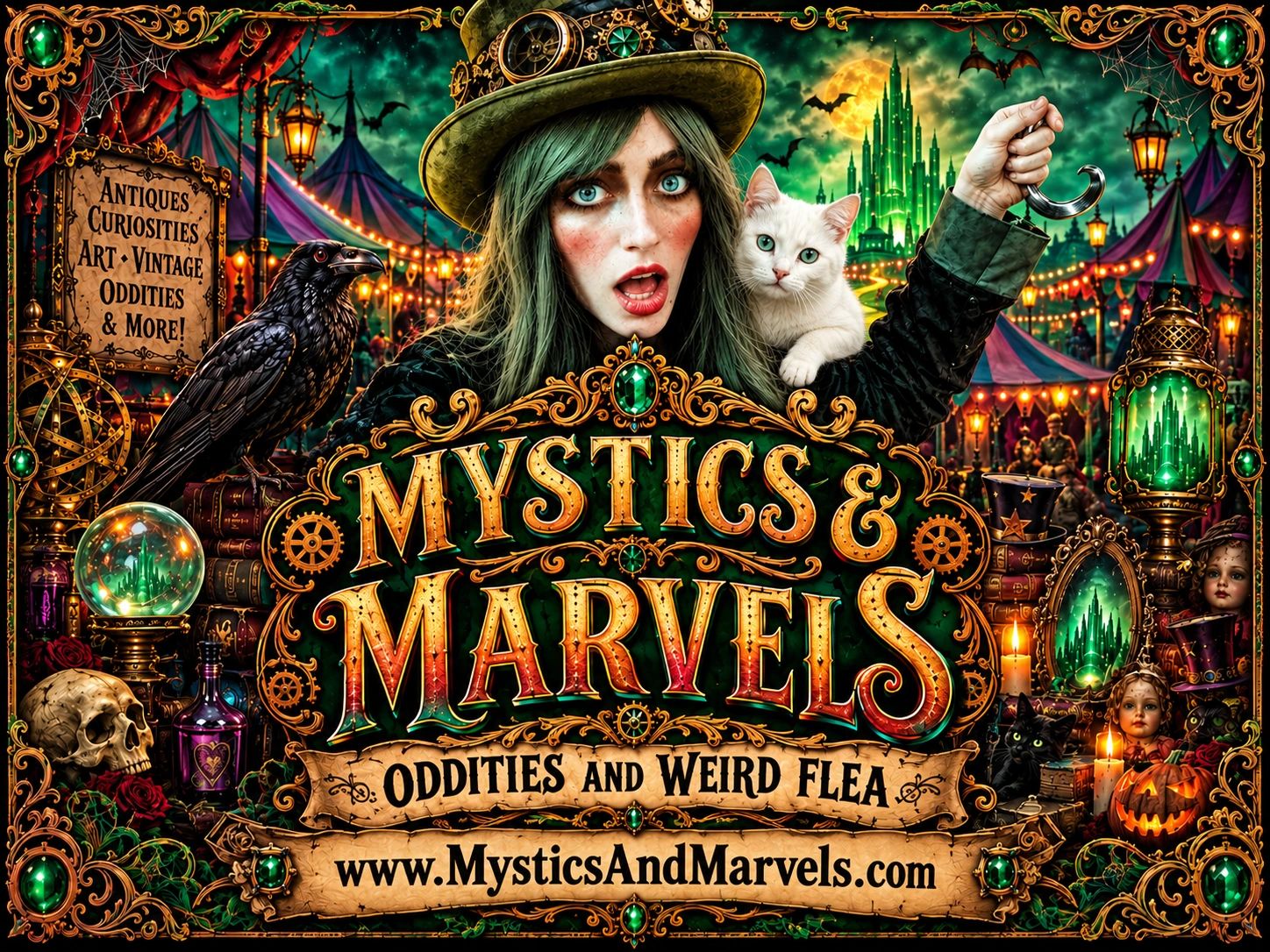 Mystics and Marvels Oddities Flea