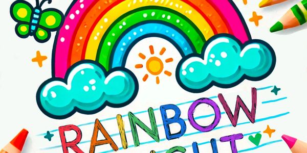 This is the official, colorful logo of Rainbow Bright CircleTime.