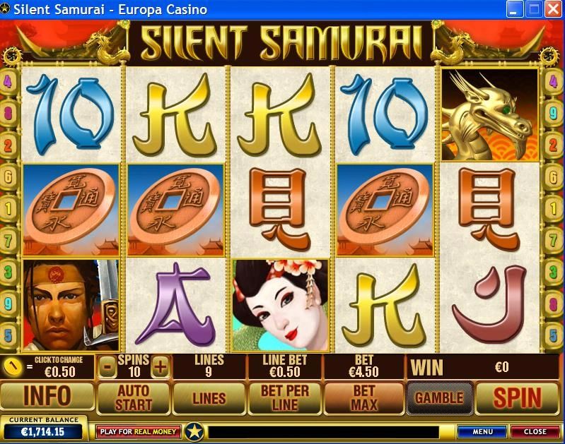 Silent Samurai, de gokkast voor de echte gokker, nu ook met iDEAL!