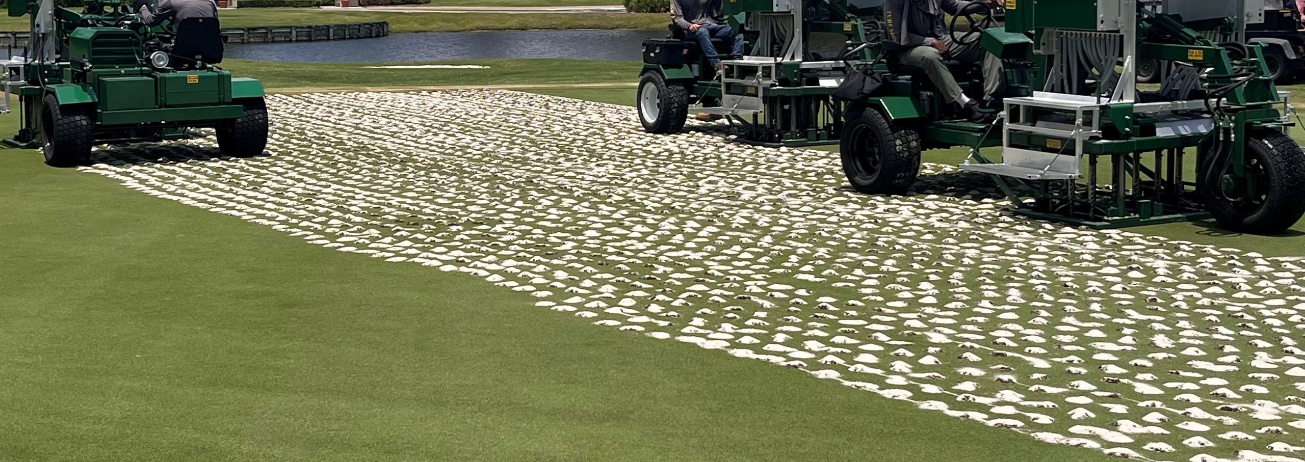 Drill and Fill Aeration