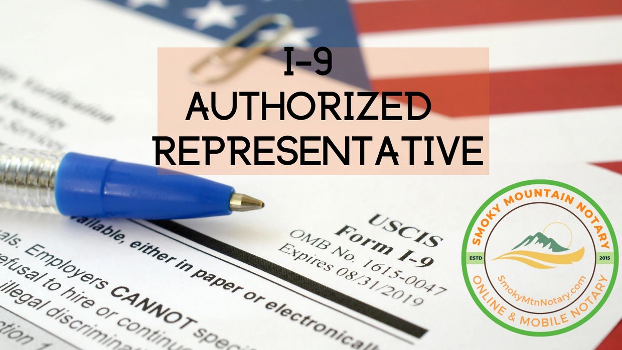  I9 Authorized Representative in Knoxville TN