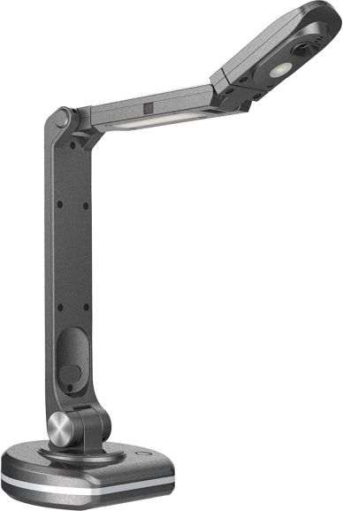 Adjustable LED desk lamp with modern design.