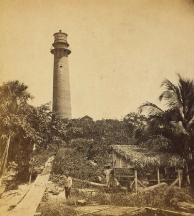 Photo from 1880's (Photo from jupiterolddays.com)