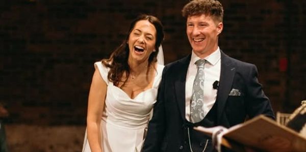 Alice and Jordan at Kinkell Byre captured  by Joanne Clennaghan Photography