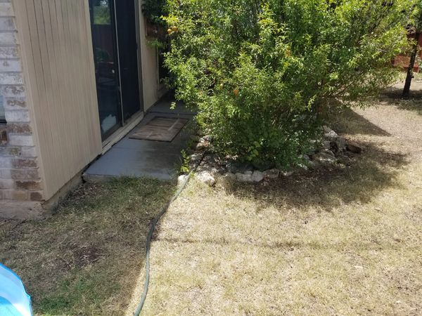 before concrete installation