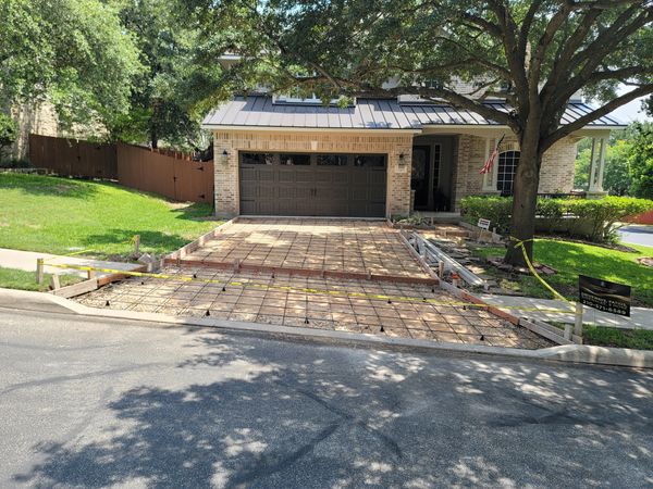concrete driveway replacement san antonio texas