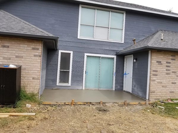 concrete patio replacement