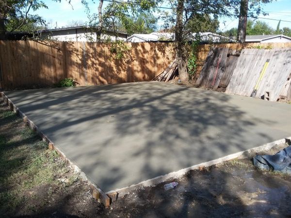 concrete slab san antonio texas