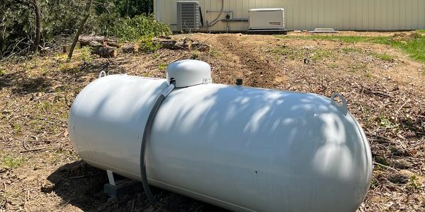 500 gallon aboveground propane tank installation