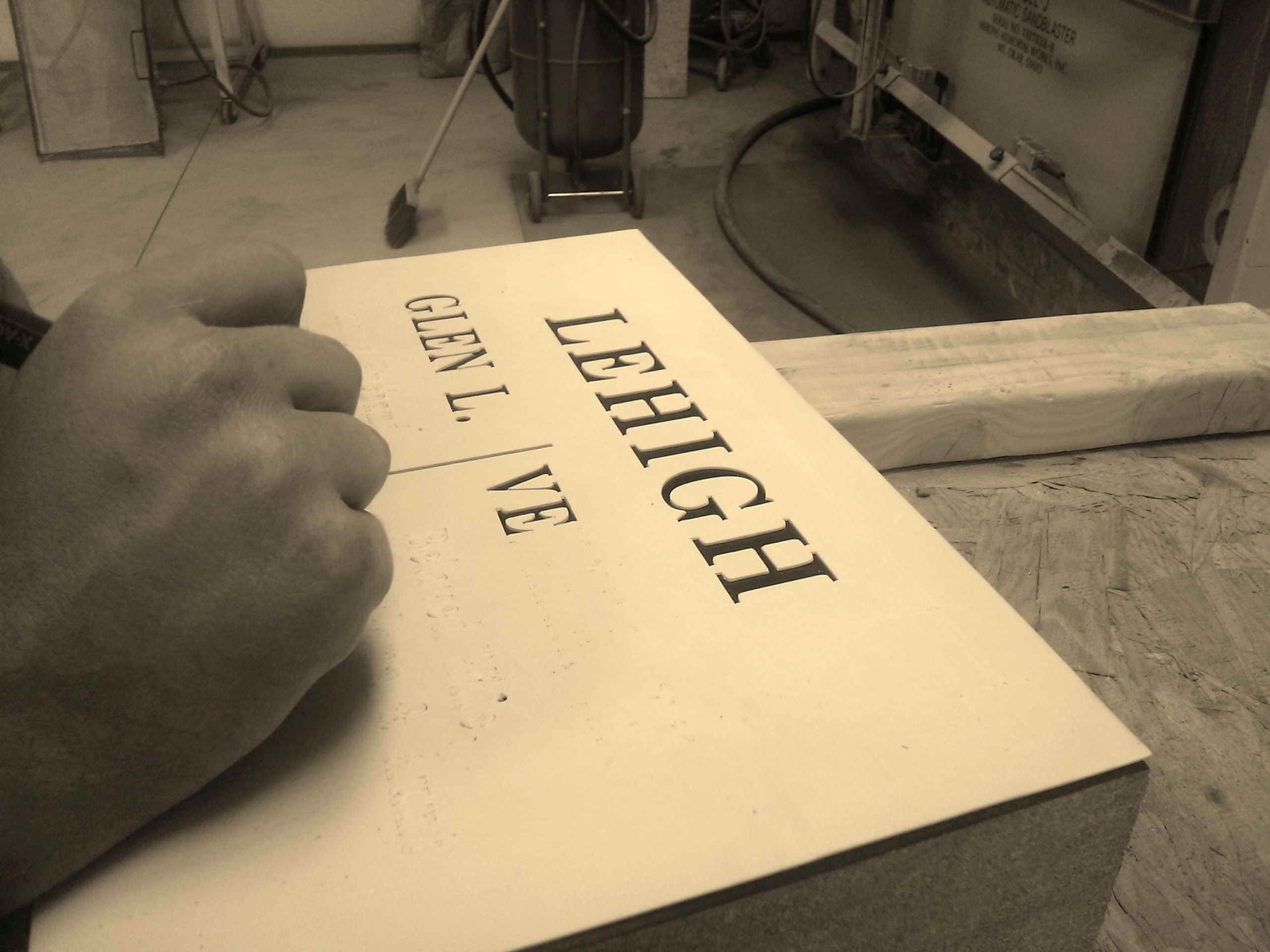 Sowers Memorials and Stone Lettering, LLC