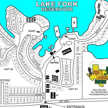 Lake Fork Lodging | Pope's Landing | Popes Landing