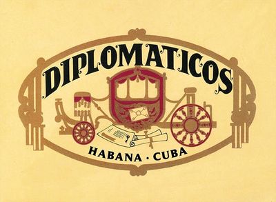 Classic Diplomaticos cigar - symbol of refinement and taste.